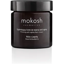 Mokann Cosmetics, Gesichtscreme, Rose Firming Anti-Aging Gesichtscreme mit Heidelbeere 60ml (60 ml, Nachtcreme, Tagescreme)
