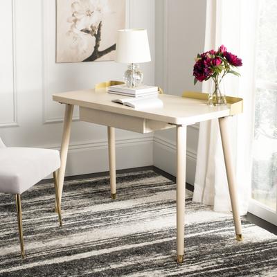SAFAVIEH Parker 20-Inch Metal Single Drawer Desk