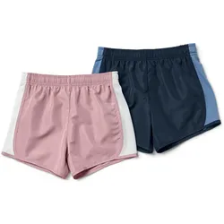 Tchibo - 2 Kinder-Sportshorts - Mädchen - Gr. 98/104 - rosa