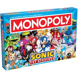 Monopoly - Sonic Gesellschaftsspiel Brettspiel Spiel