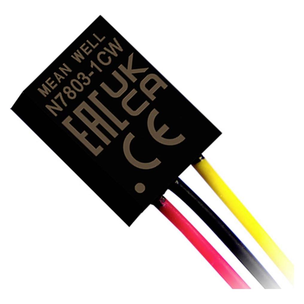 MeanWell Mean Well N7809-1CW DC/DC-Wandler 1 A 9 W Inhalt 1 St. (N7809-1CW)