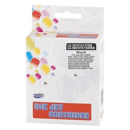 ECO Bruder CB37/LC960/LC970/LC1000 Aftermarket Black Ink Patrone (60010033)