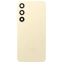 Samsung Akkudeckel f?r Galaxy S24 S921, Amber Yellow, Mobilgerät Ersatzteile, Gelb