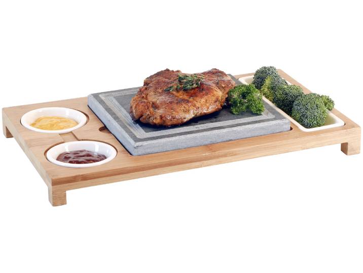 Nouvel Hot Stone Set 35x20cm 5-tlg