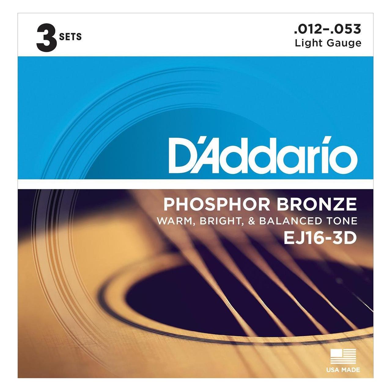 D'Addario Ej16-3d (6x, Gitarre, 0.05") (EJ16-3D)