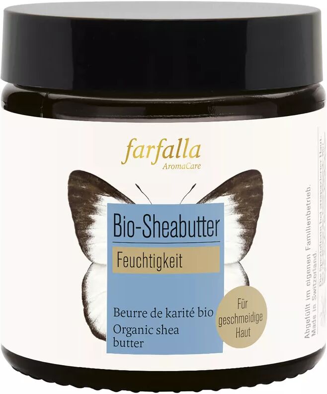 farfalla - Shea,Bio-Sheabutter,Feuchtigkeit, 100  ml