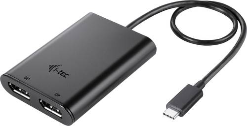I-tec USB Adapter [1x USB-C - 2x DisplayPort] USB C auf Dual DPI 4K/60Hz
