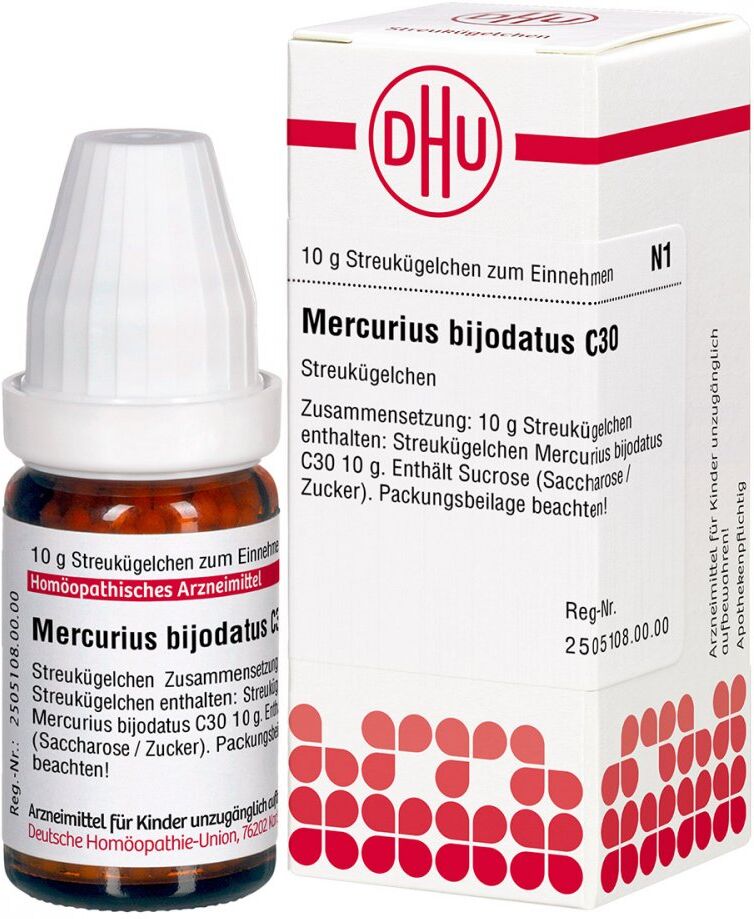 DHU Mercurius Bijodat. C30 Globuli 10g