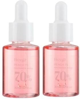 Inspired Finds Niacinamide Hydrating Facial Serum With Hyaluronic Acid And Vitamin B12 Pore Minimizing Brightening Essence 2pcs