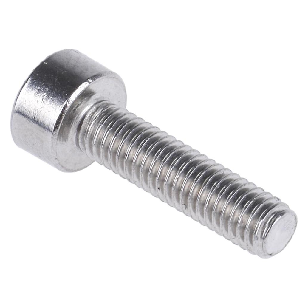 RS PRO Schrauben Zylinderkopf rostfrei M3x12mm (281007)