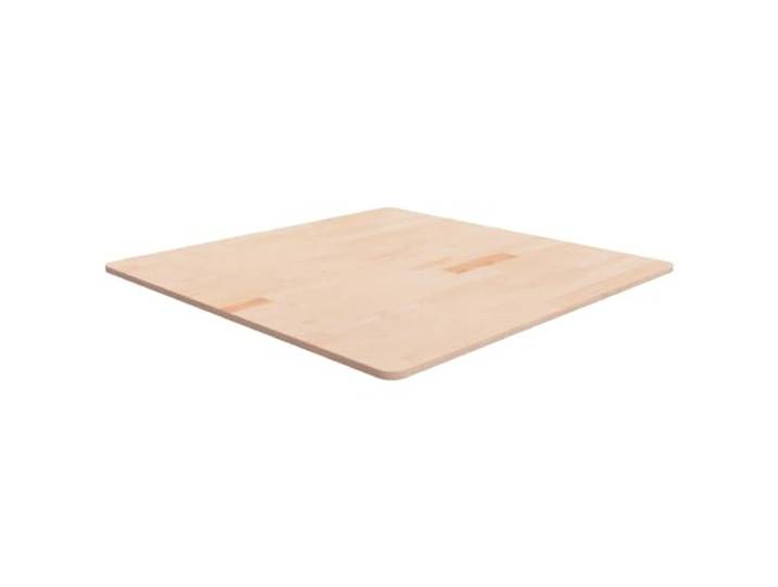 vidaXL Tischplatte Quadratisch Massivholzplatte Eichenplatte Holzplatte Platte Ersatztischplatte 90x90x1,5cm Eichenholz Unbehandelt