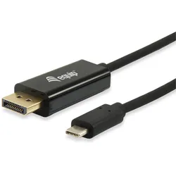 Equip 4K@60Hz USB-C auf DisplayPort - Videokabel | Schwarz - Neu