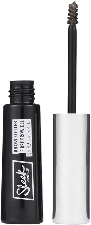 Sleek MakeUp Brow Getter Gel for Brows with Fiber 5 ml Black