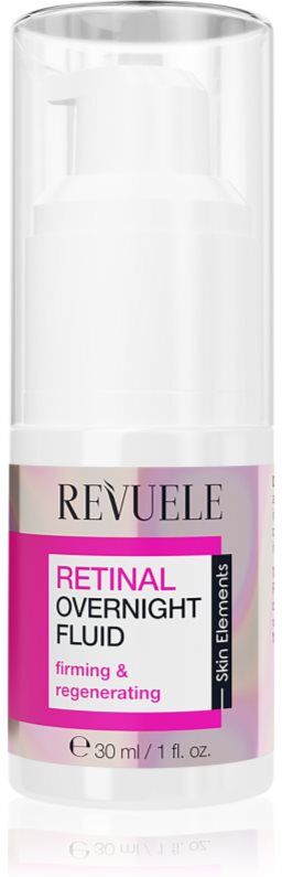 Revuele Retinal Overnight Fluid Foryngende ansigtsvæske Lysnende og udglattende effekt 30 ml