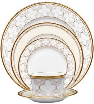 Noritake Trefolio Gold 5-Piece Place Setting, Service for 1
