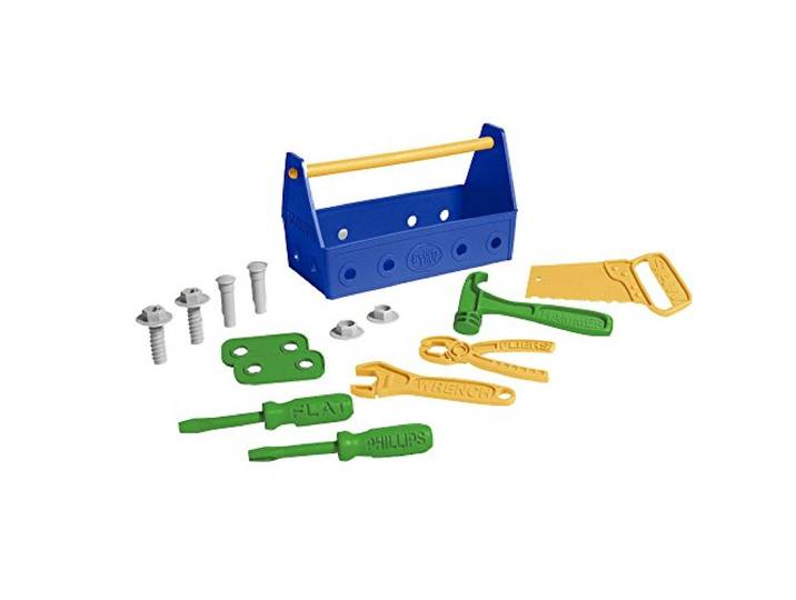 Green Toys Tool Set-Blue, Assorted