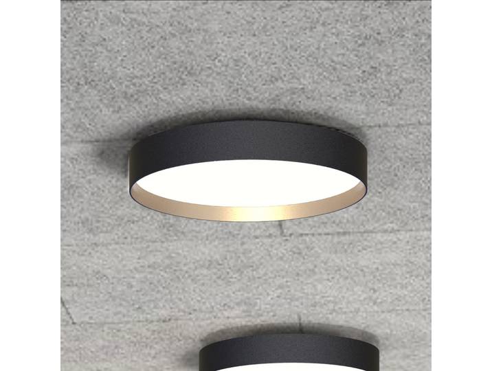 Lucia 45 Plafonnier Black/Gold - Loom Design - Salon / séjour - Moderne - Métal - Rond