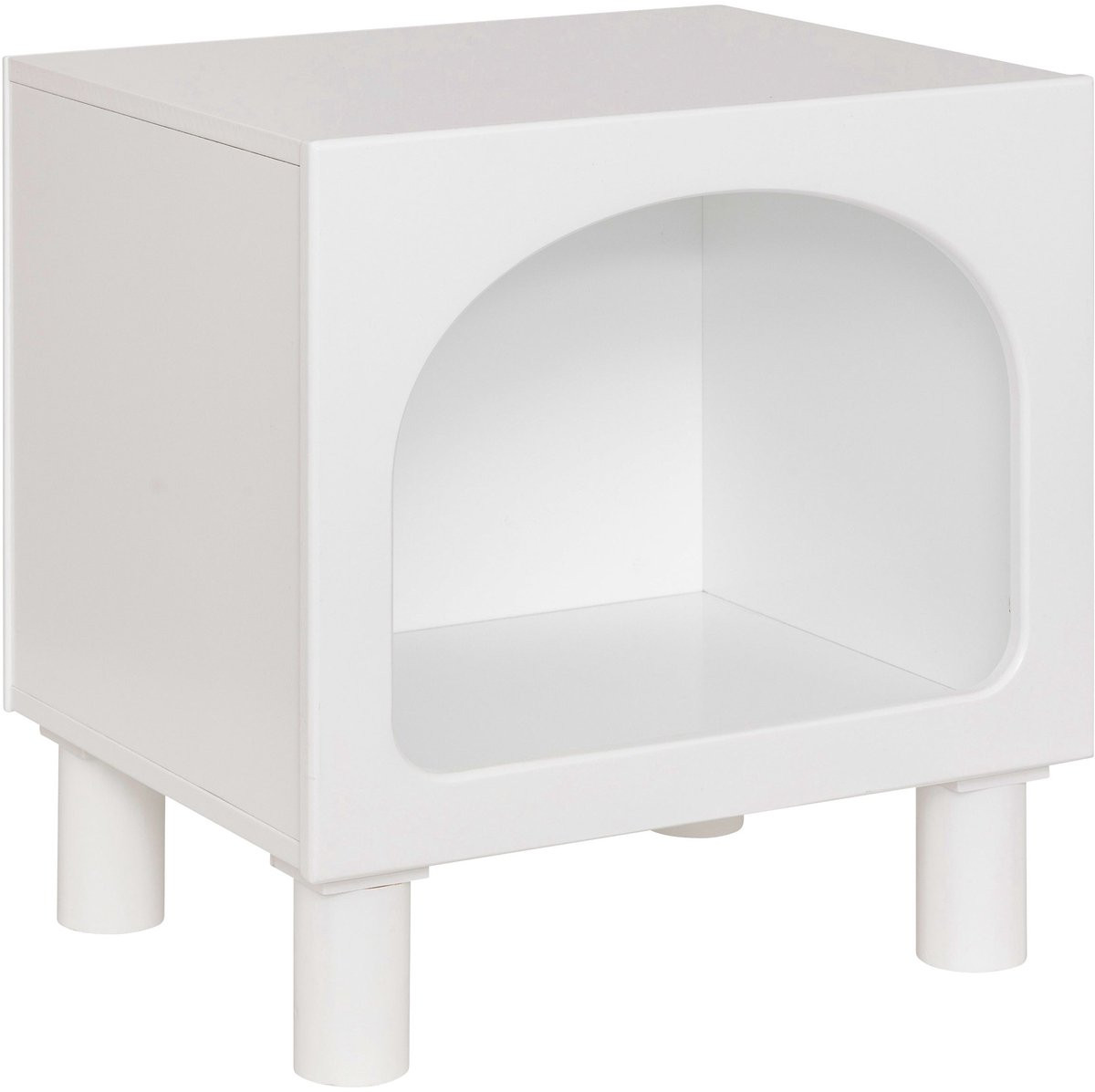 Atmosphera Kids Tara Nachtkastje voor de kinderkamer - Wit - B: 40 cm, D: 32 cm, H: 42 cm