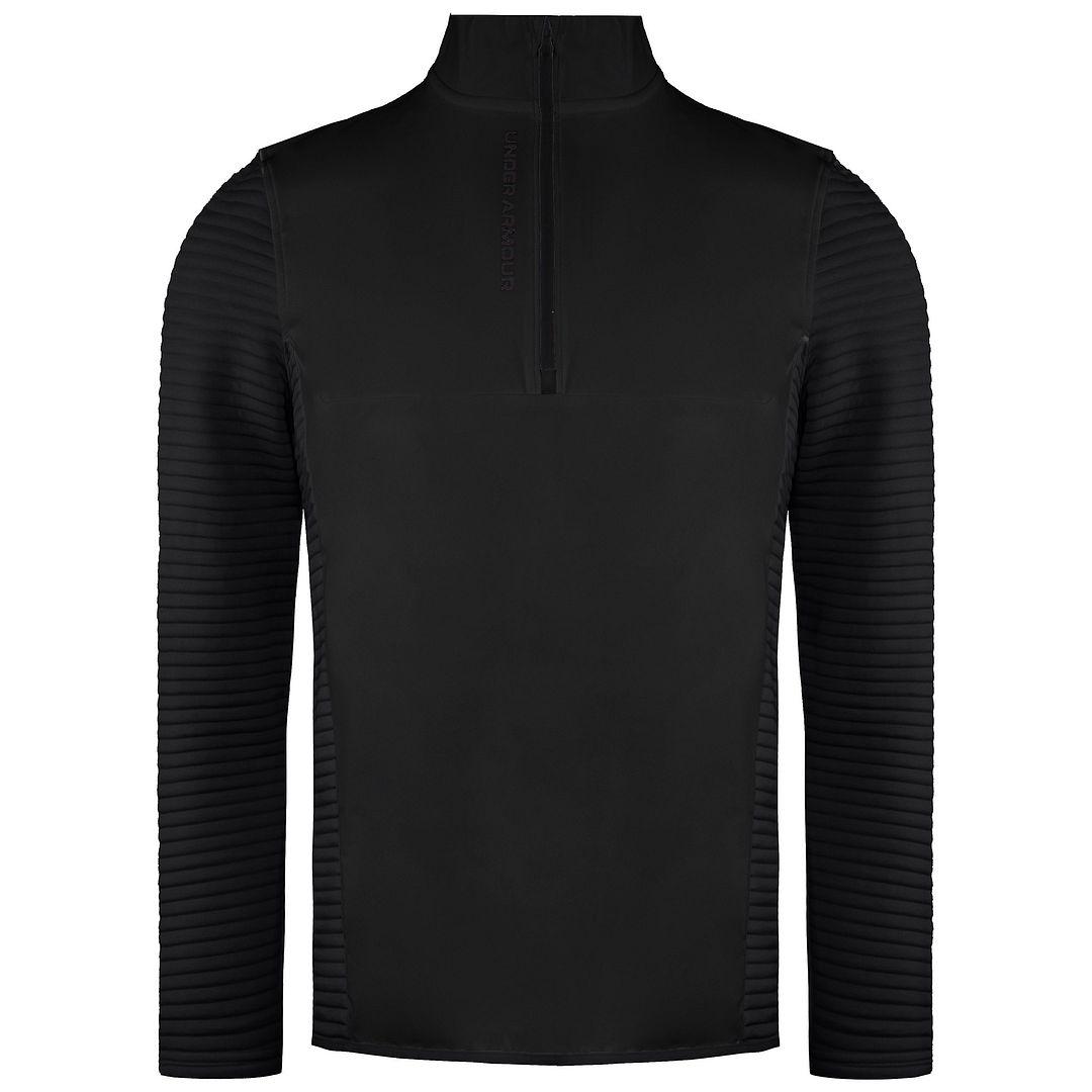 Under Armour Storm Black Evolution Daytona Hybrid Herren Golfpullover 1360513 001