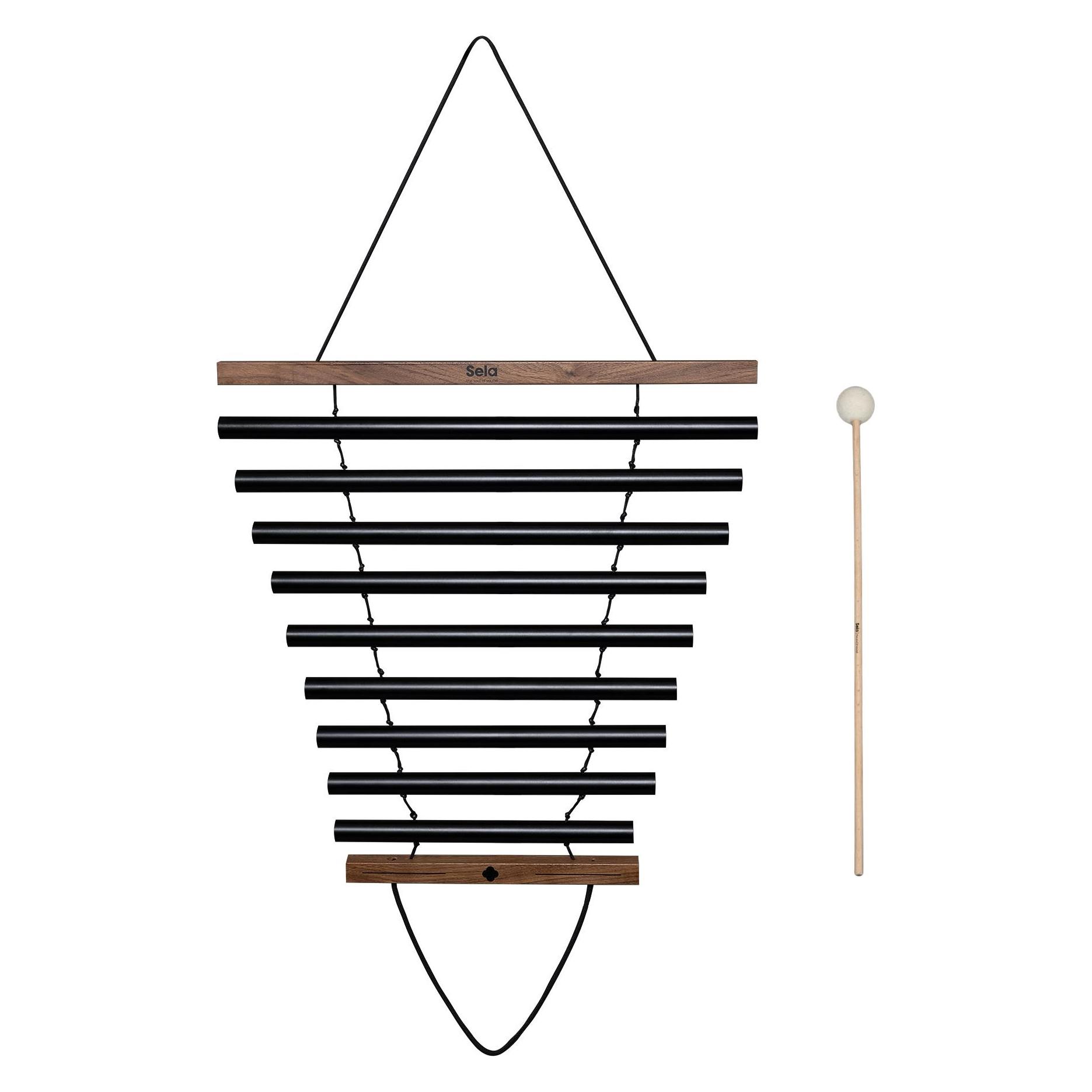 Sela Harmony Chimes 9 Dark in C, inkl. Tasche und Schlegel (Chimes) (SECH9DK)