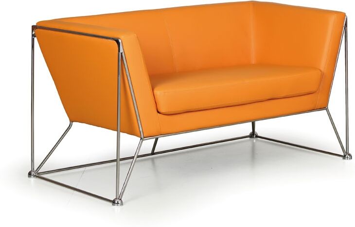 B2B Partner Sofa NET, 2 Sitzplätze, orange