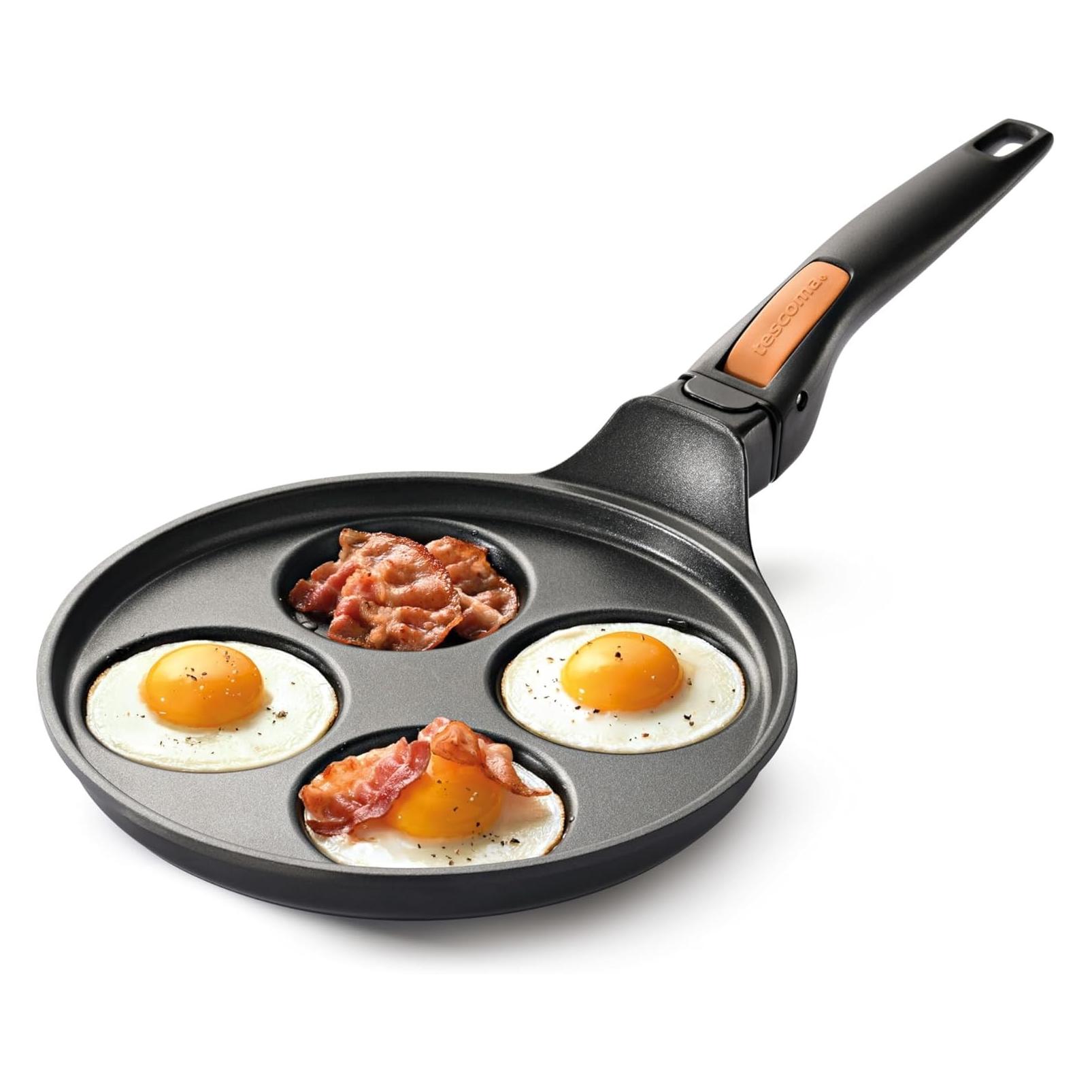 Tescoma Bratpfanne 4 Eier/Pancakes SmartCLICK ø 24 cm (Bratpfanne, Edelstahl, 24 x 10 cm) (T605090)