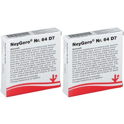 Neygero Nr.64 D 7 Ampullen Doppelpack 2x5x2 ml