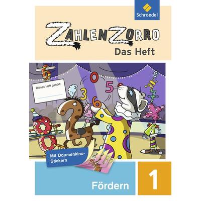 Zahlenzorro - Das Heft, Geheftet von Katrin Klöckner,Eveline Stadler,Frank Wahl,Janine Weigel, Schroedel, 978-3-507-14020-2