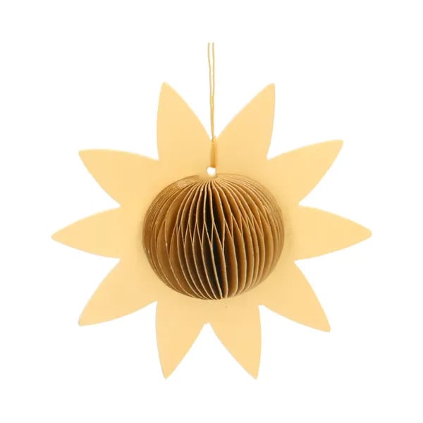 Dille & Kamille Zonnebloem Hanger Geel