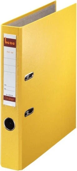 bene No.1 Power Ordner gelb Kunststoff 5,2 cm DIN A4
