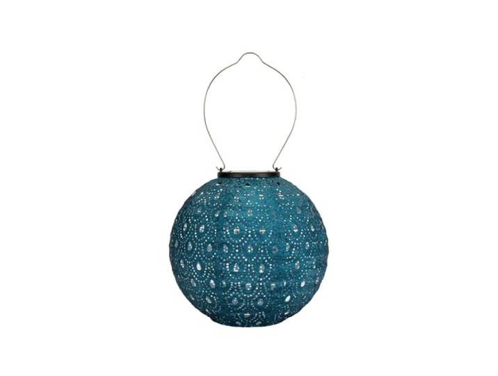 Paulmann Pauleen 48304 LED Solar-Laterne Sunshine Charm Dunkelblau IP44 Solarleuchte