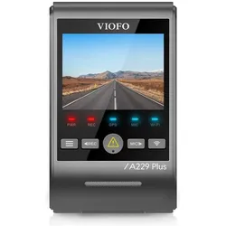 Viofo A229 Plus Front dash camera with GPS (Eingebautes Display, GPS-Empfänger, WLAN), Dashcam