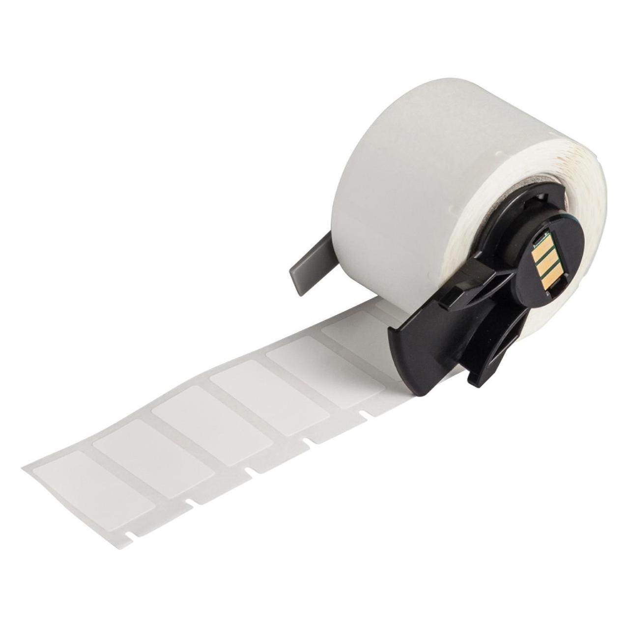 Brady M6-17-430, Polyester, Transparent, glänzend, 25.40 x 12.70 mm, permanent (500 E.) (33.32 mm) (M6-17-430)