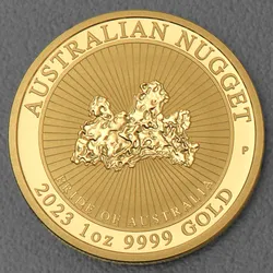 Goldmünze 1oz "Pride of Australia" 2023 Australian Nugget (Australien)