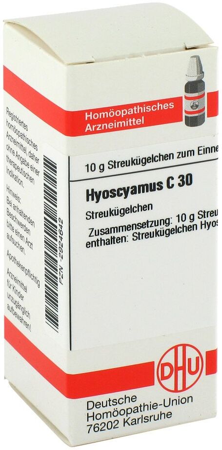 DHU Hyoscyamus C30 Globuli