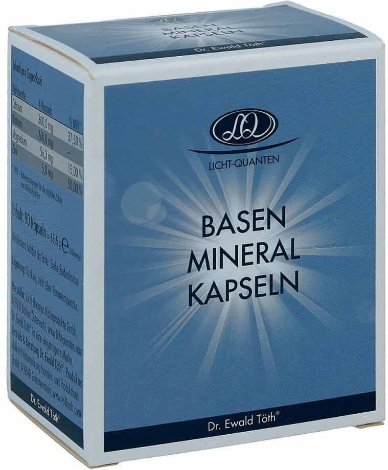 APOZEN Dr. Ewald Töth Basen Mineral Kapseln Lqa