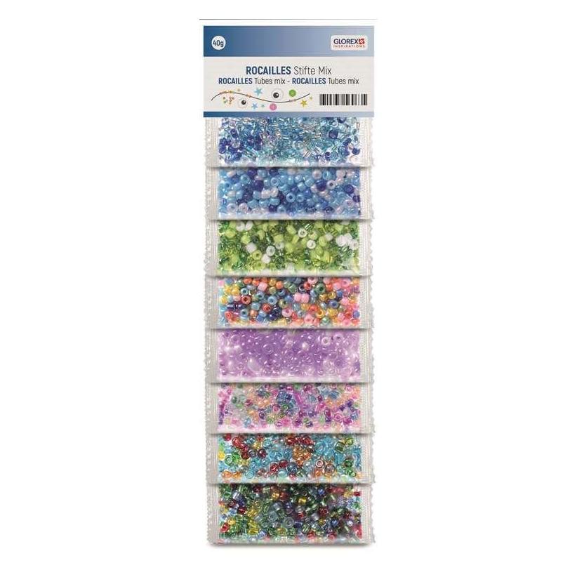 Glorex Rocailles/Stifte Mix, Bunt (21966383)