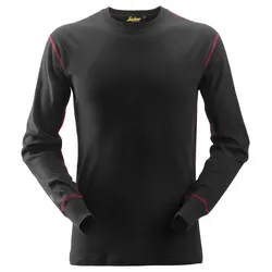 Snickers ProtecWork, Langarm-Rundhalsshirt 6 schwarz