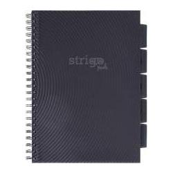 Stigo Bike Spiralblock A4/100K kariert, Grundgrau (A4, Kariert) (69946049)