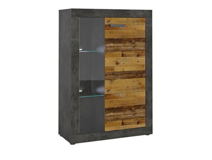 Vitrine Kassel 78 x 35 x 114 cm Old Style/Fresco
