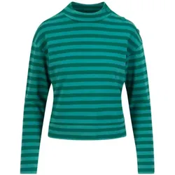 Blutsgeschwister Stereo Rainbow Seafarer - emerald line stripes M