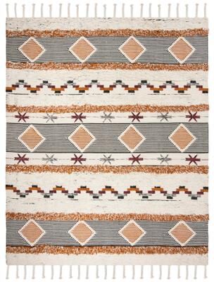 SAFAVIEH Hand-knotted Kenya Laylah Wool Tassel Rug