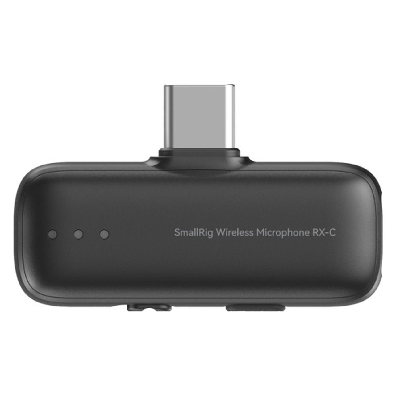 SmallRig S70-C1 Wireless Microphone with USB-C Adapter for Phones (Black) 5718 (5718)