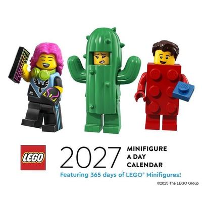 Lego Minifigure a Day 2027 Daily Calendar