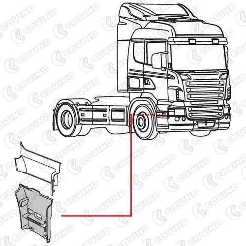 COVIND SCR/230 Rocker panel