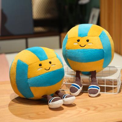 Perfect Picks Market Soft Sports Ball Plush Toy Pillow For Kids Cute Stuffed Basketball Football Gift Soft Sports Ball Plush Toy Pillow For Kids Cute Stuffed Basketball Football Gift