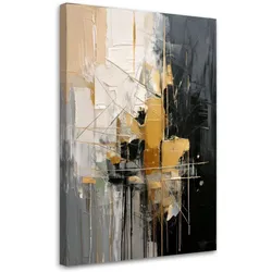 LEINWANDBILD Abstraktion 80x120cm