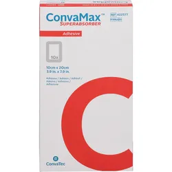 Convamax Superabsorber Adhäsiv 10x20 cm 10 ST