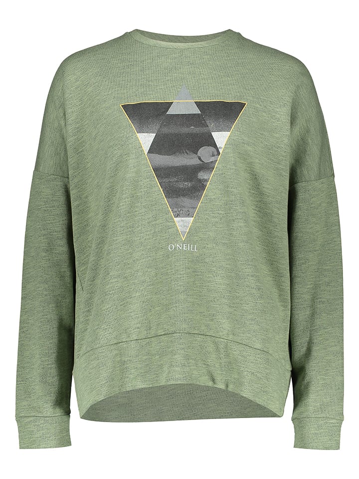 O'Neill Sweatshirt "Varsha Crew" in Grün - M