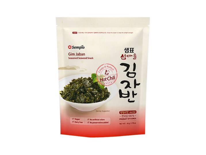 Sempio krokante zeewiersnack pittige chili 50 g